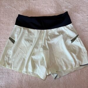 Ciele TRN 4" green womens running shorts